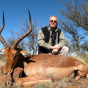 Hunting Impala with Wintershoek Johnny Vivier Safaris in SA