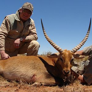 Hunting Lechwe with Wintershoek Johnny Vivier Safaris in SA