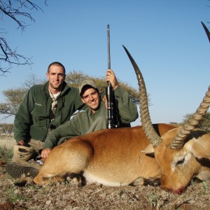 Hunting Lechwe with Wintershoek Johnny Vivier Safaris in SA