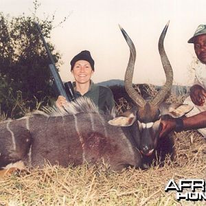 Hunting Nyala with Wintershoek Johnny Vivier Safaris in SA