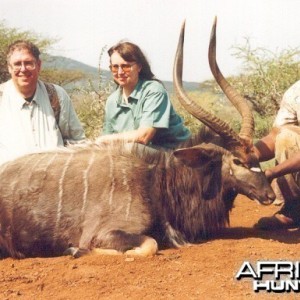 Hunting Nyala with Wintershoek Johnny Vivier Safaris in SA