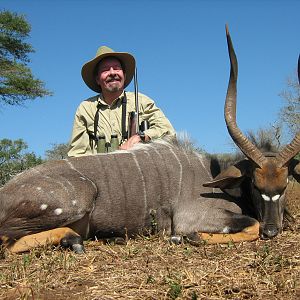 Hunting Nyala with Wintershoek Johnny Vivier Safaris in SA