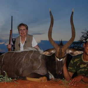 Hunting Nyala with Wintershoek Johnny Vivier Safaris in SA