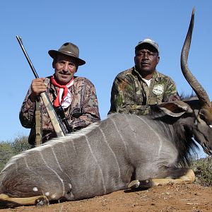 Hunting Nyala with Wintershoek Johnny Vivier Safaris in SA