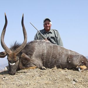 Hunting Nyala with Wintershoek Johnny Vivier Safaris in SA