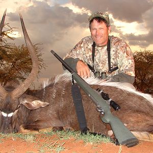 Hunting Nyala with Wintershoek Johnny Vivier Safaris in SA