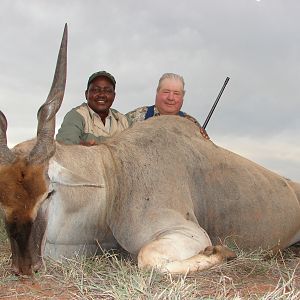 Hunting Eland with Wintershoek Johnny Vivier Safaris in SA