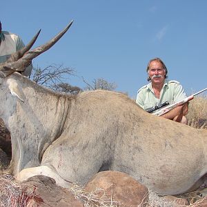 Hunting Eland with Wintershoek Johnny Vivier Safaris in SA