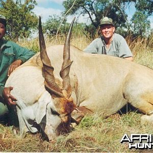 Hunting Eland with Wintershoek Johnny Vivier Safaris in SA