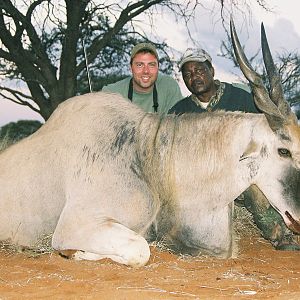 Hunting Eland with Wintershoek Johnny Vivier Safaris in SA