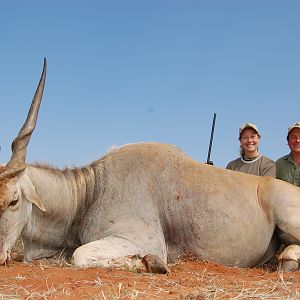 Hunting Eland with Wintershoek Johnny Vivier Safaris in SA