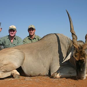 Hunting Eland with Wintershoek Johnny Vivier Safaris in SA