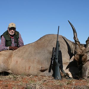 Hunting Eland with Wintershoek Johnny Vivier Safaris in SA