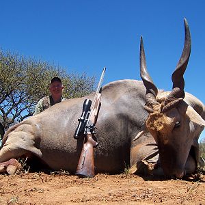 Hunting Eland with Wintershoek Johnny Vivier Safaris in SA