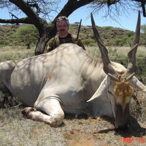 Hunting Eland with Wintershoek Johnny Vivier Safaris in SA