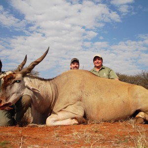 Hunting Eland with Wintershoek Johnny Vivier Safaris in SA