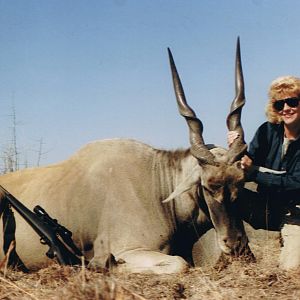 Hunting Eland with Wintershoek Johnny Vivier Safaris in SA