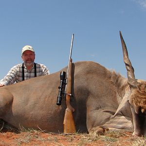 Hunting Eland with Wintershoek Johnny Vivier Safaris in SA