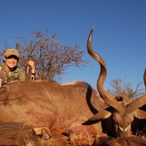 Hunting Kudu with Wintershoek Johnny Vivier Safaris in SA