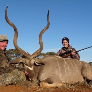 Hunting Kudu with Wintershoek Johnny Vivier Safaris in SA