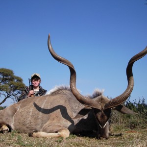 Hunting Kudu with Wintershoek Johnny Vivier Safaris in SA