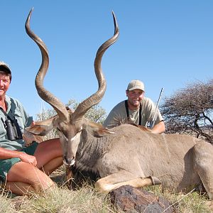 Hunting Kudu with Wintershoek Johnny Vivier Safaris in SA