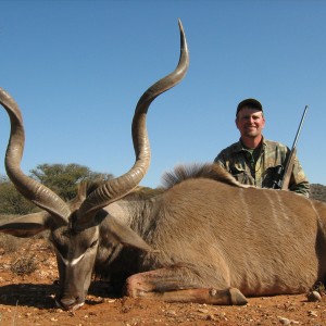 Hunting Kudu with Wintershoek Johnny Vivier Safaris in SA