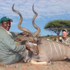 Hunting Kudu with Wintershoek Johnny Vivier Safaris in SA