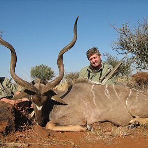 Hunting Kudu with Wintershoek Johnny Vivier Safaris in SA