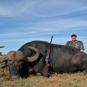 Hunting Buffalo with Wintershoek Johnny Vivier Safaris in SA