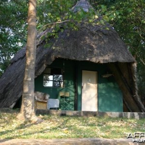 Our Chalet at Camp in Zimbabwe
