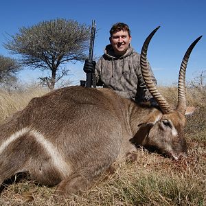 My 28.5 inch waterbuck hunted with muzzleloader