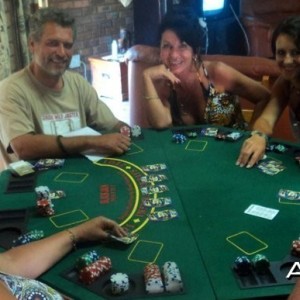 Poker Table with friends