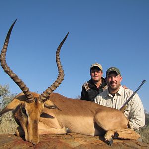 Impala hunted with Hartzview Safaris SA