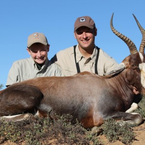 Blesbok taken with Cape Valley Safaris