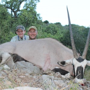 Gemsbok taken with Cape Valley Safaris