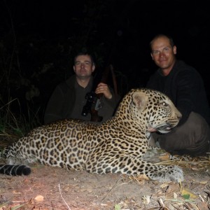 Leopard hunted in Central African Republic with CAWA