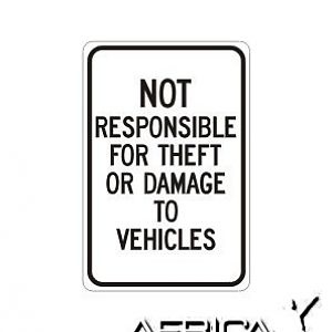 Theft sign...