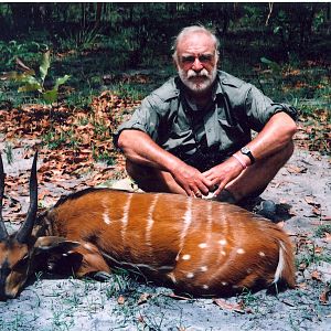 Hunting Bushbuck in CAR with Rudy Lubin Safaris