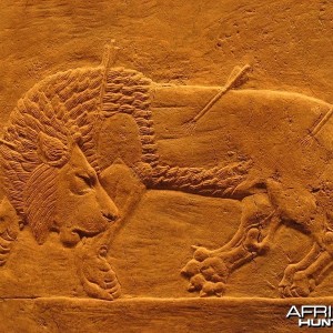 Assyrian Royal Lion Hunt