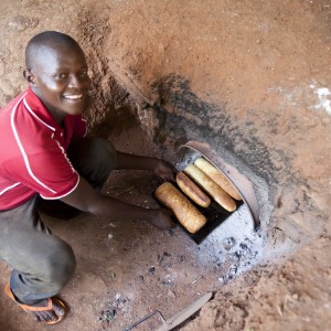 Baked bread oven...