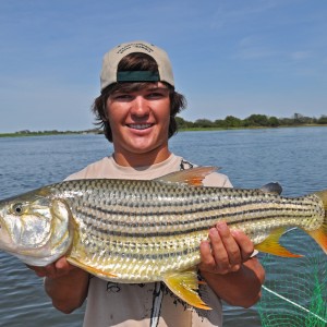 Fishing in Namibia, Zambezi river