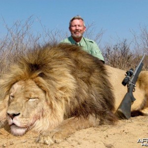 Hunting Lion South Africa