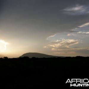 Sunset Namibia