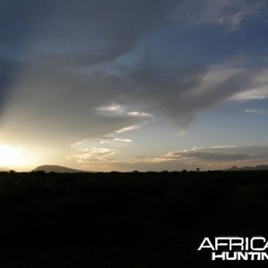 Sunset Namibia