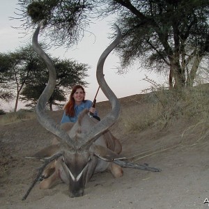 Greater Kudu Namibia 59 3/4 inch (151.77 cm)