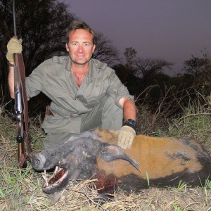 Red river hog hunting in CAR