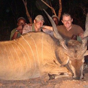 49 inch eland at sunset, taken at CAWA 2009