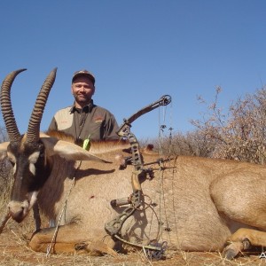 Roan with bow, taken with Warthog Safaris