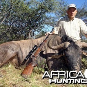 Blue Wildebeest Hunting in Namibia